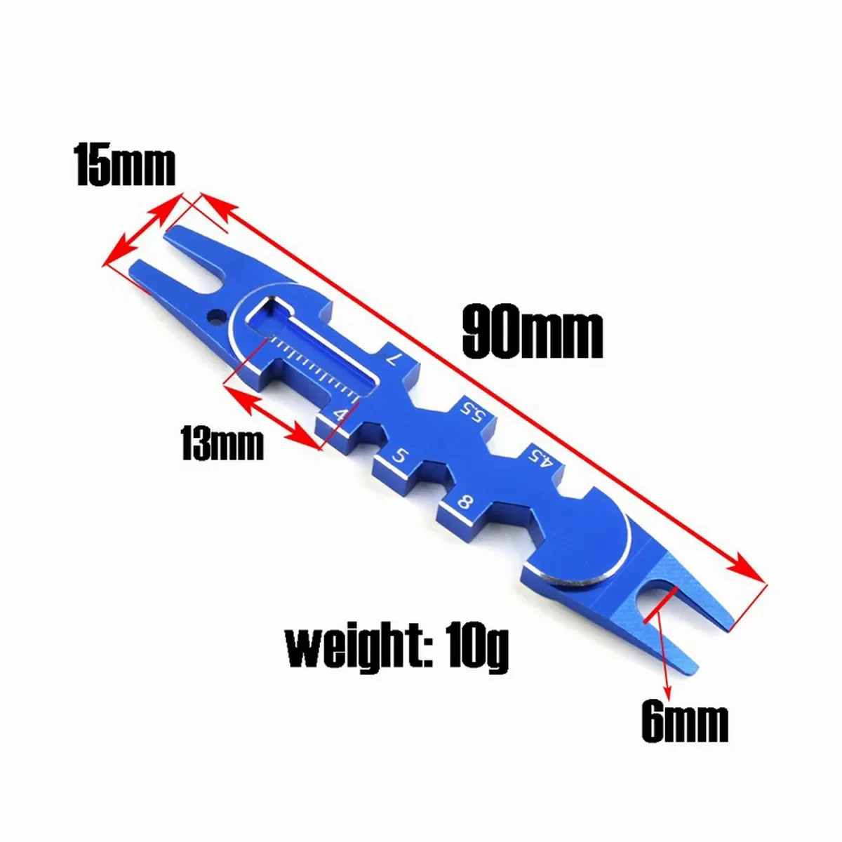 Llave multifunción roja/azul p - Running Gear Vehicle reseña y precio