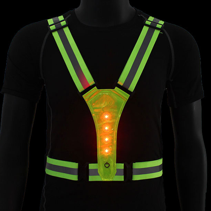 Chaleco de seguridad LED ajust - Running Gear For Winter reseña y precio