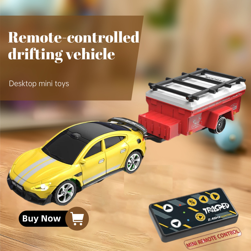 Mini coche de deriva de aleaci - Running Gear Trailer reseña y precio